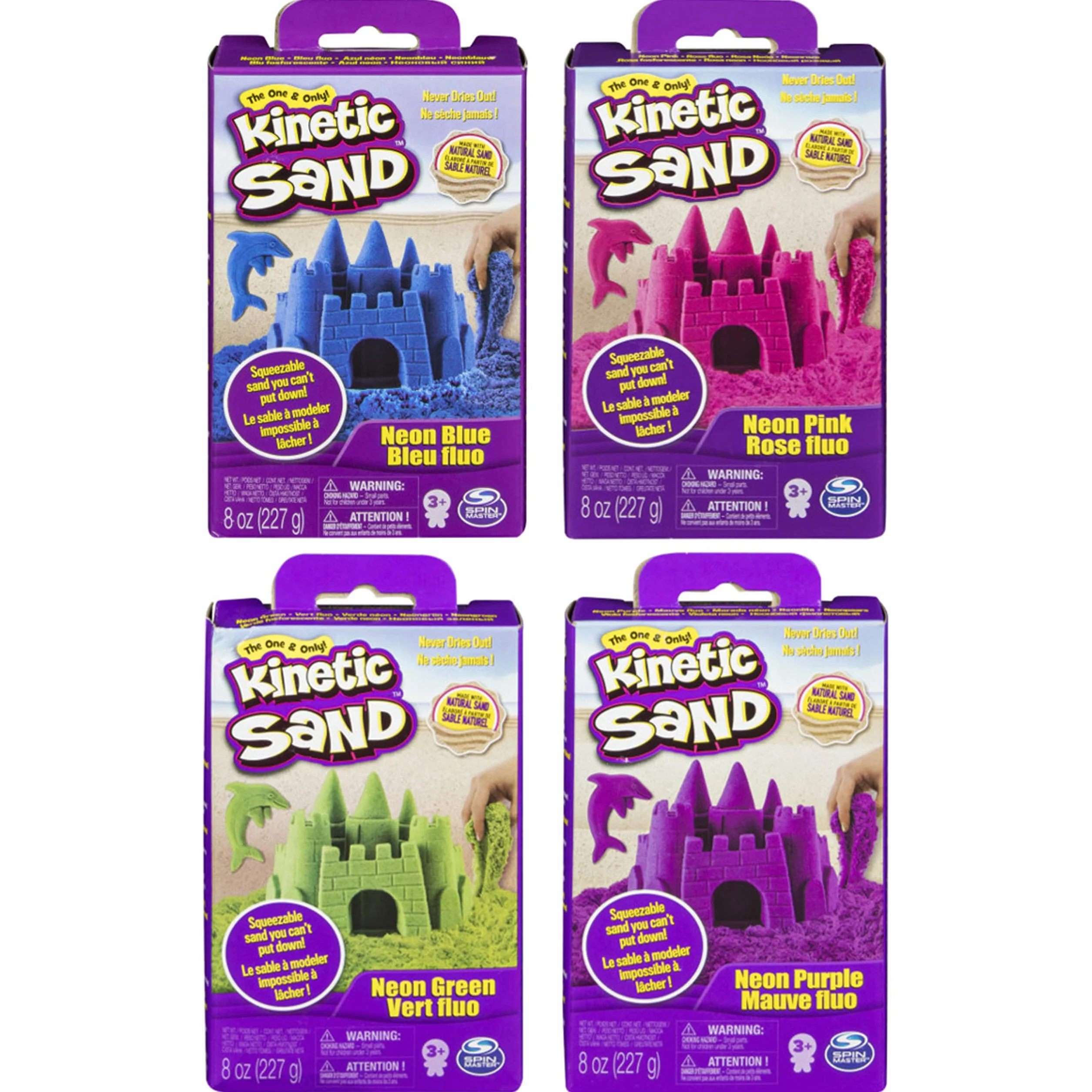 Kinetic Sand Opakowanie uzupełniające 226 g, różne warianty