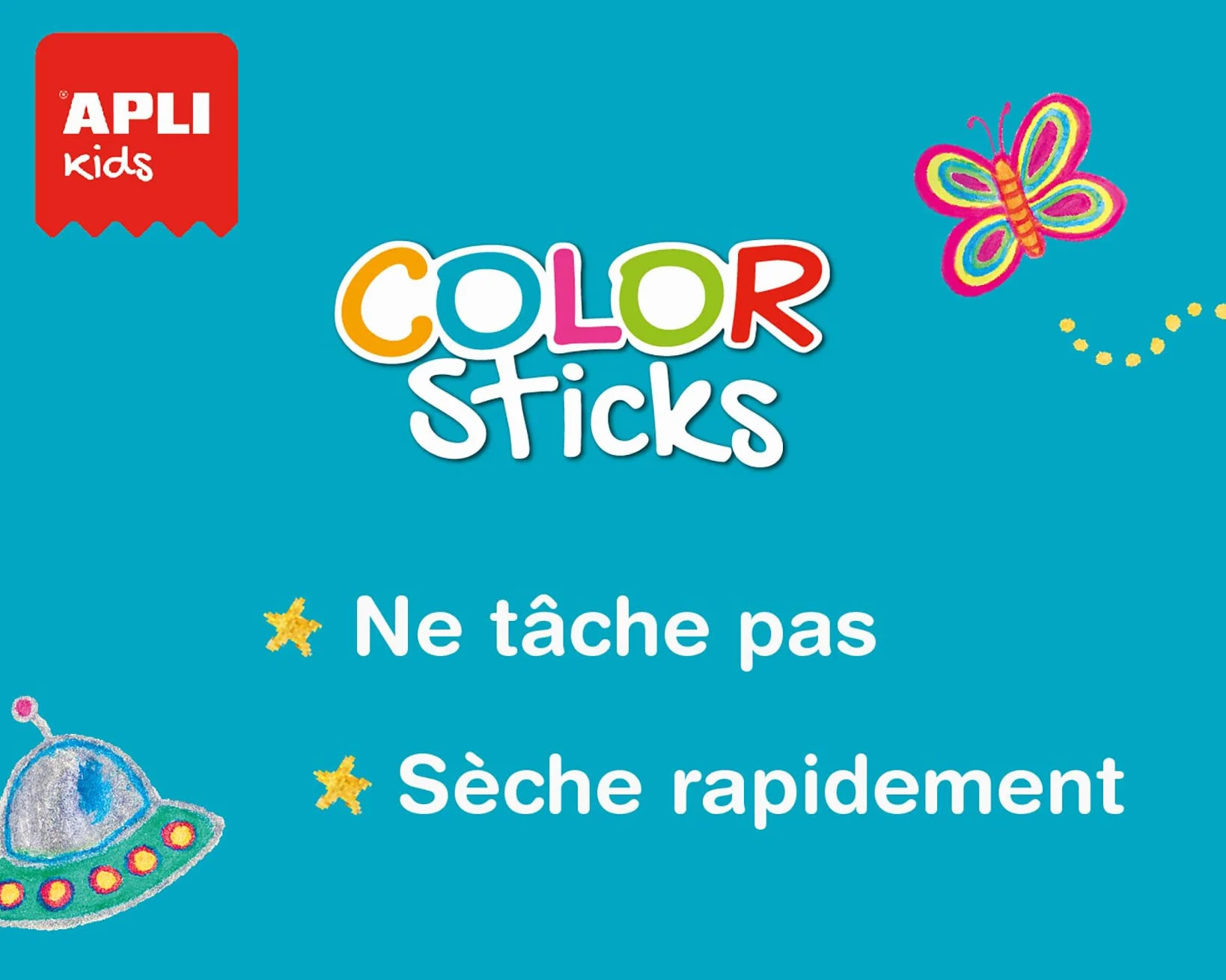 APLI agipä – 14227 – zestaw 6 tubek w kolorze gwaszy Solid – 10 g