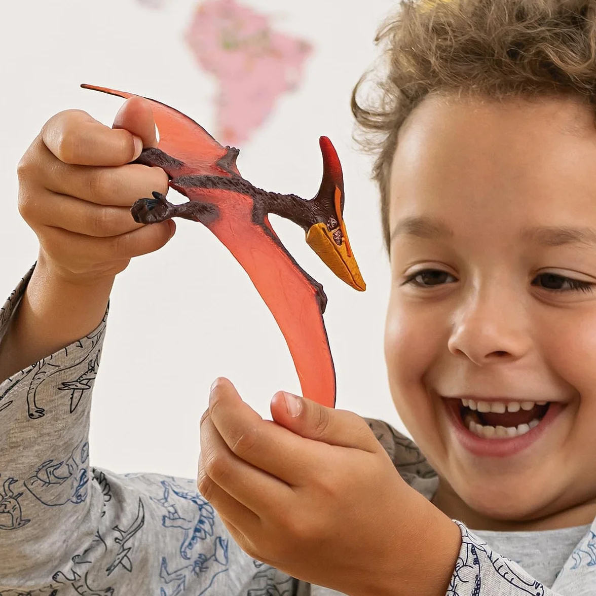 schleich DINOSAURS | Pteranodon 15008 | szczegółowa figurka latającego dinozaura | zabawka dinozaur do kolekcjonowania | prezent dla dziewczynek i chłopców | zabawka dinozaur od 3 lat | 23 x 15 x 6 cm