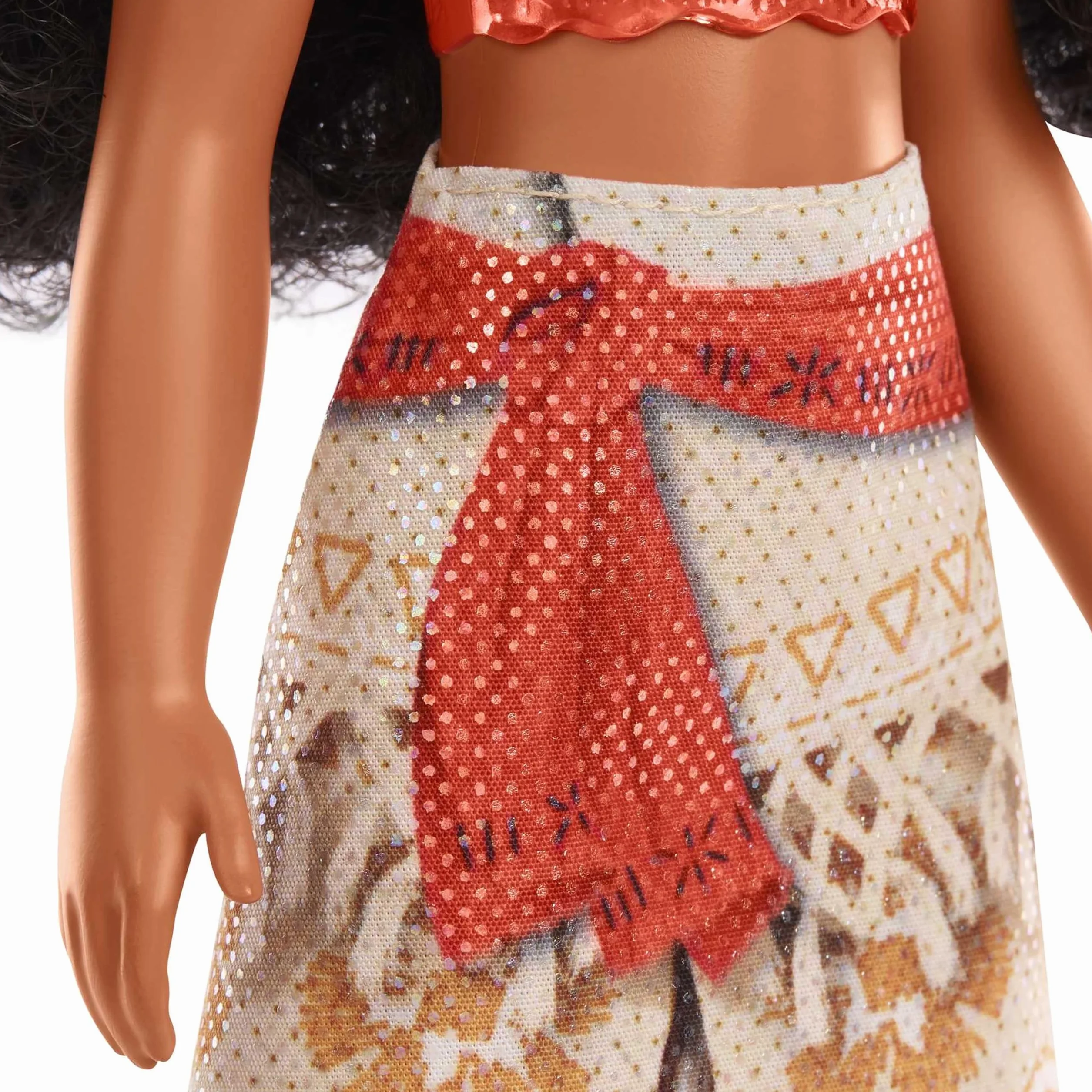 Mattel Księżniczka Disneya Vaiana Lalka z punktami zgięcia, ubrankiem i akcesoriami inspirowanymi filmem Disneya, prezent dla dzieci HPG68
