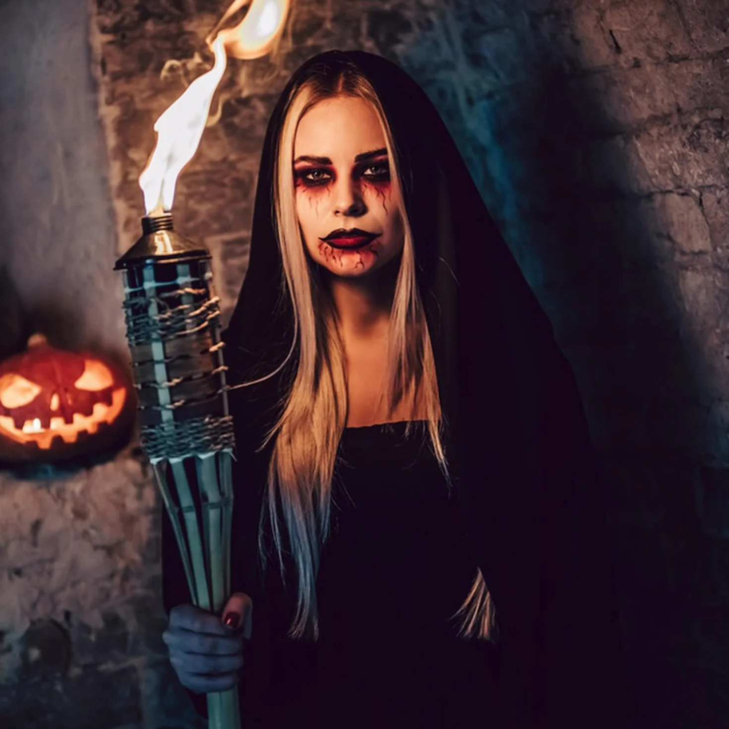 YXHZVON Dziecięca peleryna z kapturem, na Halloween, czarodziejska peleryna dla dzieci, czarna peleryna z kapturem, na bal absolwentów, Halloween, dla dorosłych i dzieci, fantazyjny kostium (120 cm)