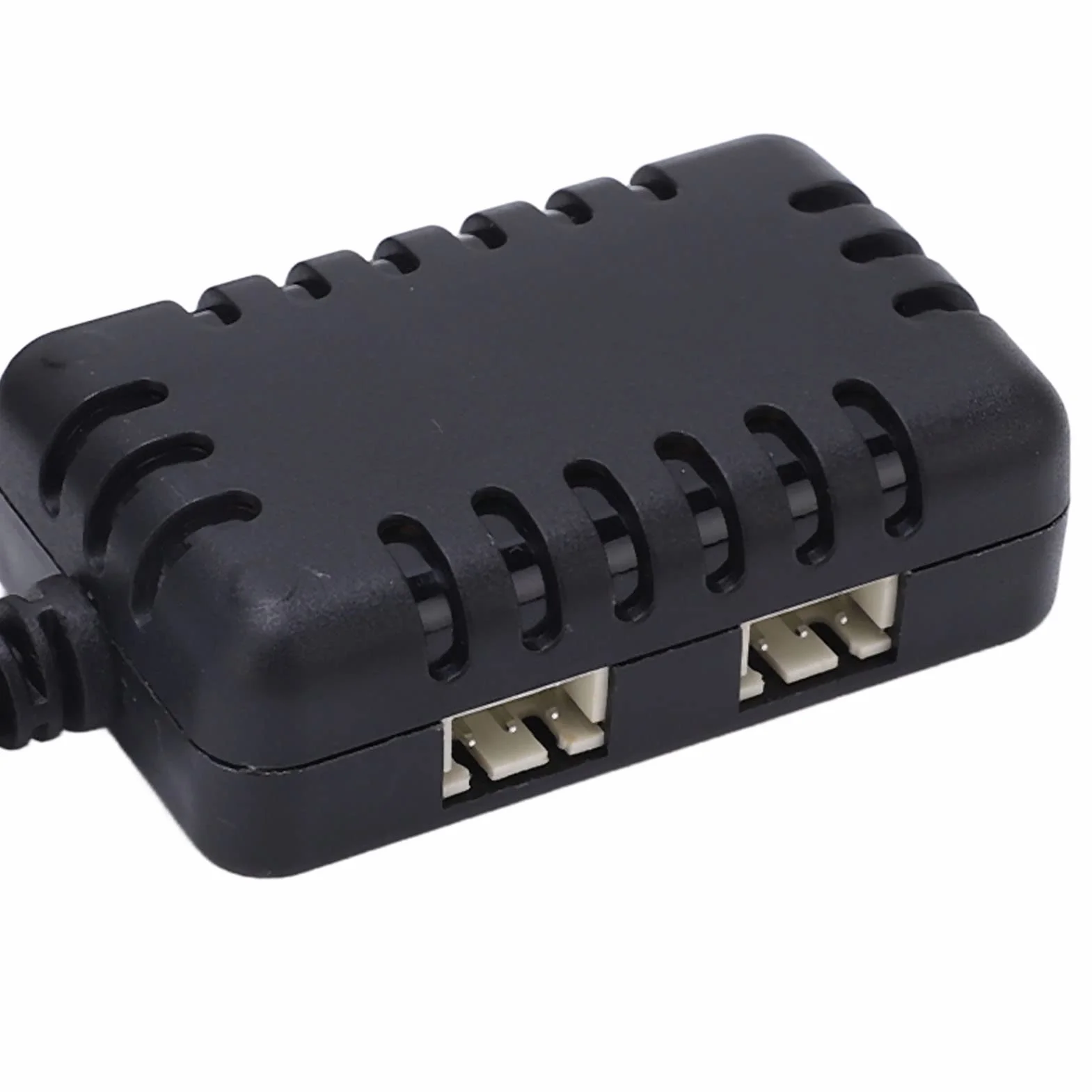 2 w 1 7.4V LiPo Ładowarka do Utrzymywania Równowagi z ładowarką Plastikowa ładowarka USB z lampką kontrolną do Samochodów i łodzi RC