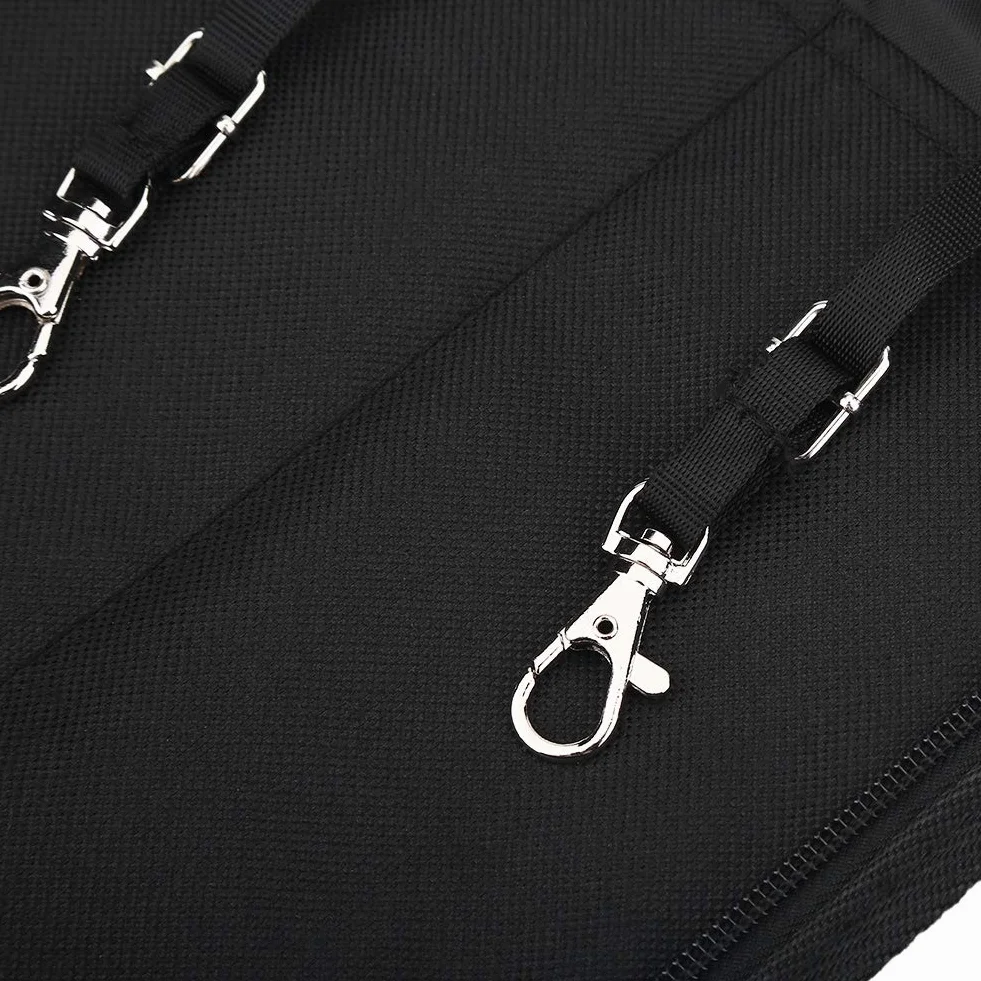 Torba na pałki perkusyjne, 600D Oxford Cloth Zipper Design Wodoodporny zamek błyskawiczny wysokiej jakości Lekki, trwały uchwyt na pałki perkusyjne, młotki do domu