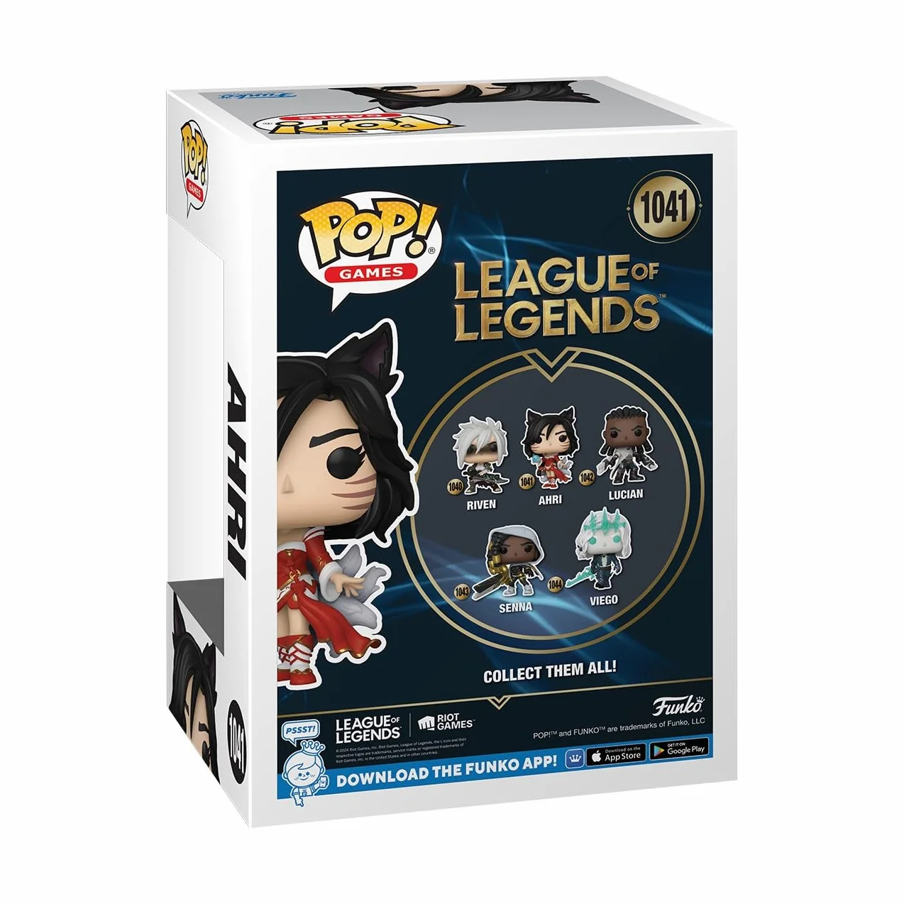 Funko POP! Gry: LOL - Ahri - League Of Legends - Figurka kolekcjonerska z winylu - pomysł na prezent - Oficjalny towar - Zabawki dla dzieci i dorosłych - Gry wideo Fani