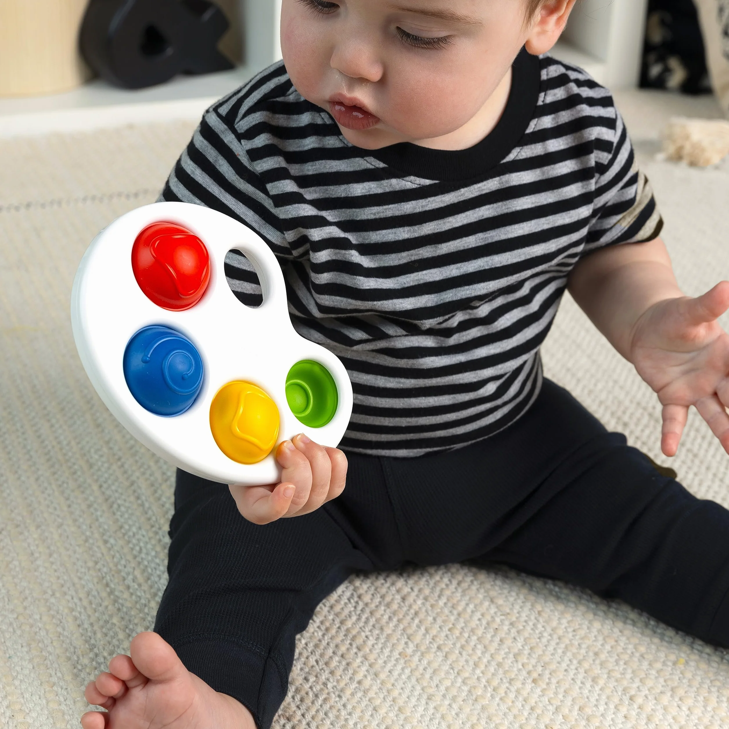 Baby Einstein Color Pop Palette zabawka sensoryczna na 6 miesięcy i więcej
