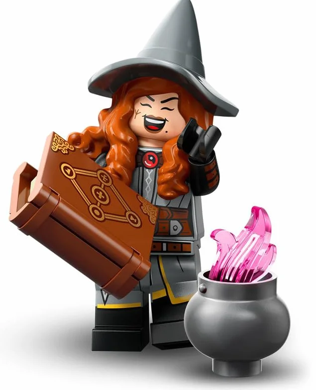 Lego Dungeons & Dragons minifigurki z serii: Tasha The Witch Queen (Tasha Królowa czarownic) – DND Lego figurki do kolekcjonowania (71047)