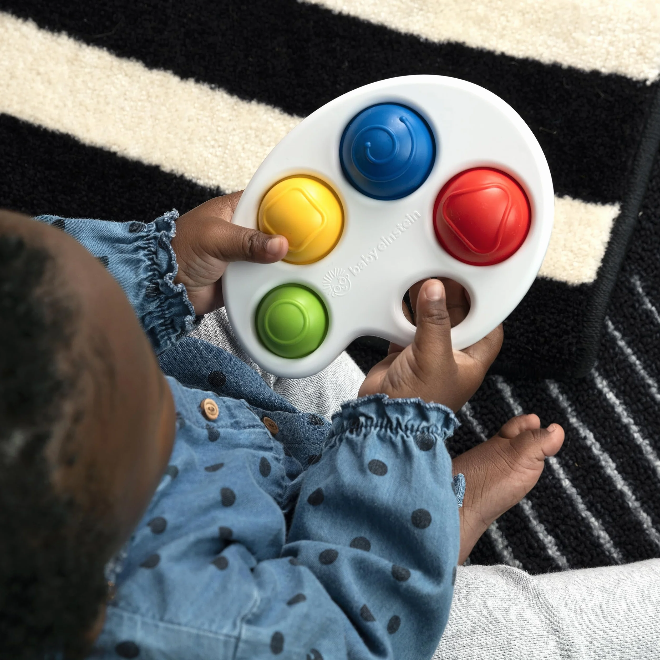 Baby Einstein Color Pop Palette zabawka sensoryczna na 6 miesięcy i więcej