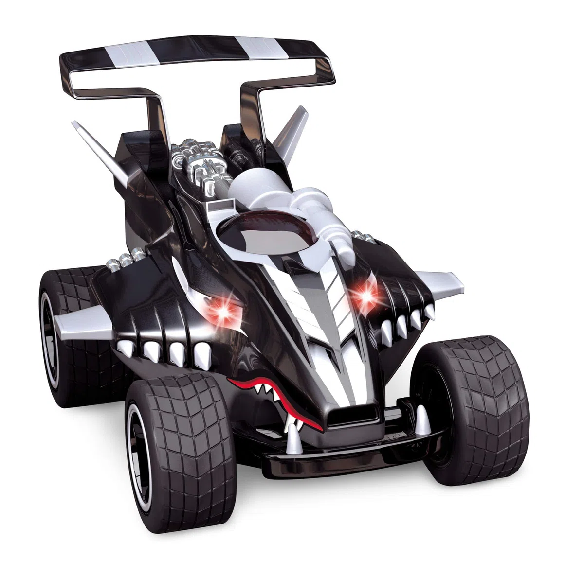 Dickie Toys 201119138 G-Wolf pojazd RC z funkcją klapki, zdalnie sterowany samochód z prędkością do 10 km/h, 2,4 GHz, szary