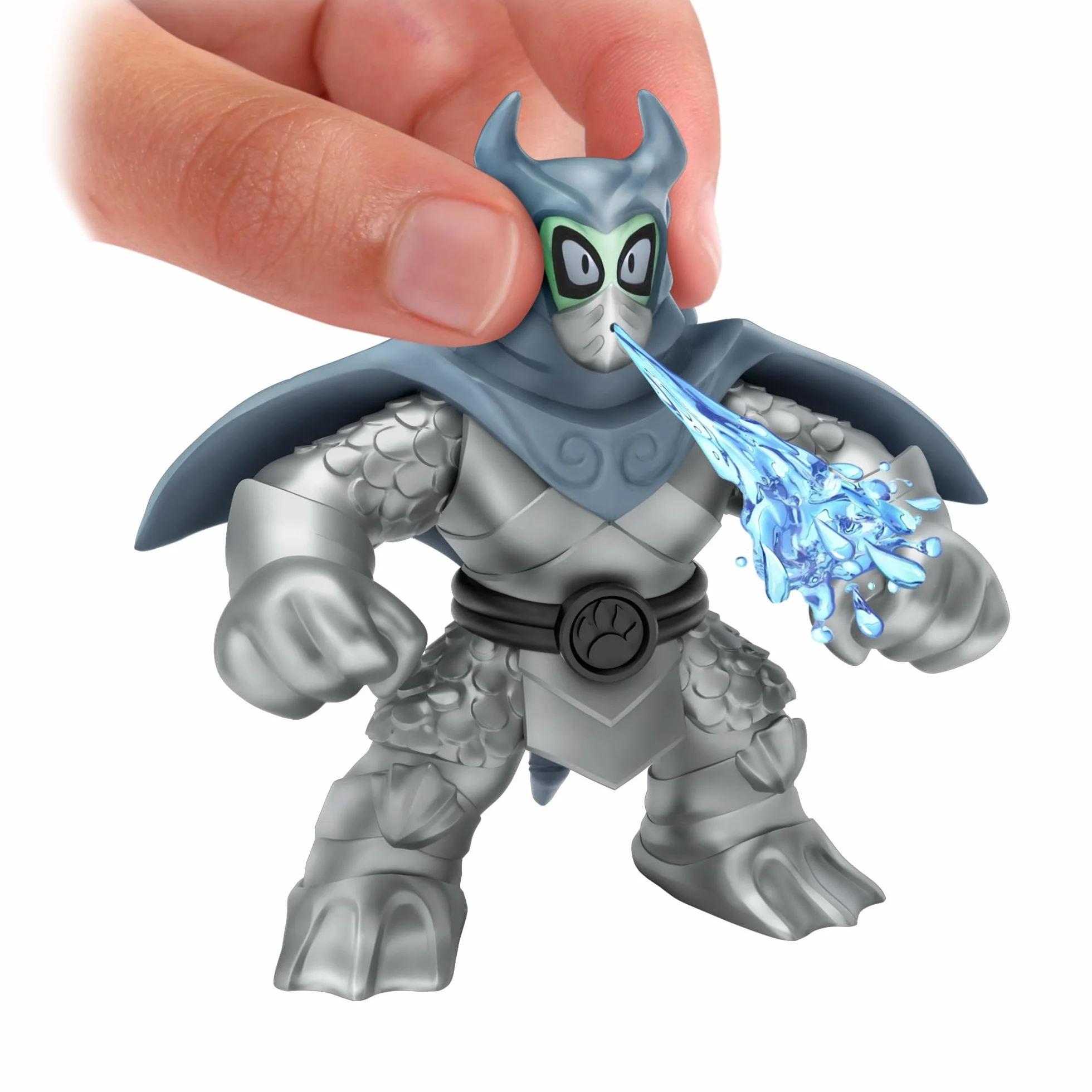 Heroes of Goo Jit Zu Deep Goo Sea Zestaw bohaterów Mantary. Super-Molle figurka wypełniona lepką substancją. Atak strumienia wody. Rozciąga swojego bohatera do trzech razy swój rozmiar!