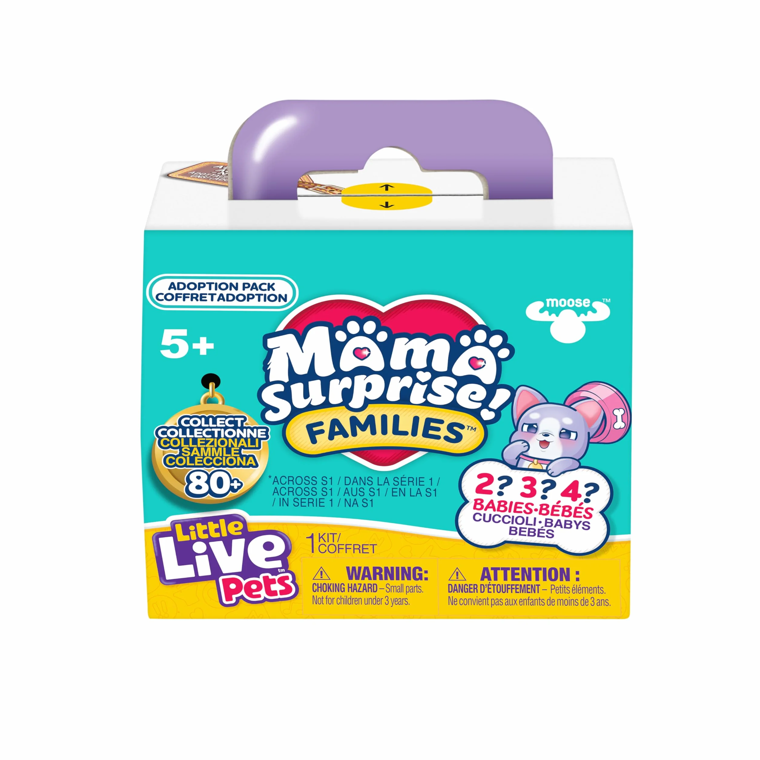 Little Live Pets Mama Surprise Families S1 Puppy Adoption Pack