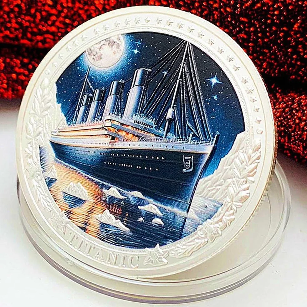 Monety kolekcjonerskie Titanic: 1912 Rms Memorial Medal, Moneta Wyzwania Światowego Dziedzictwa, Monety kolekcjonerskie Titanica, Titanic prezenty dla mężczyzn, kobiet
