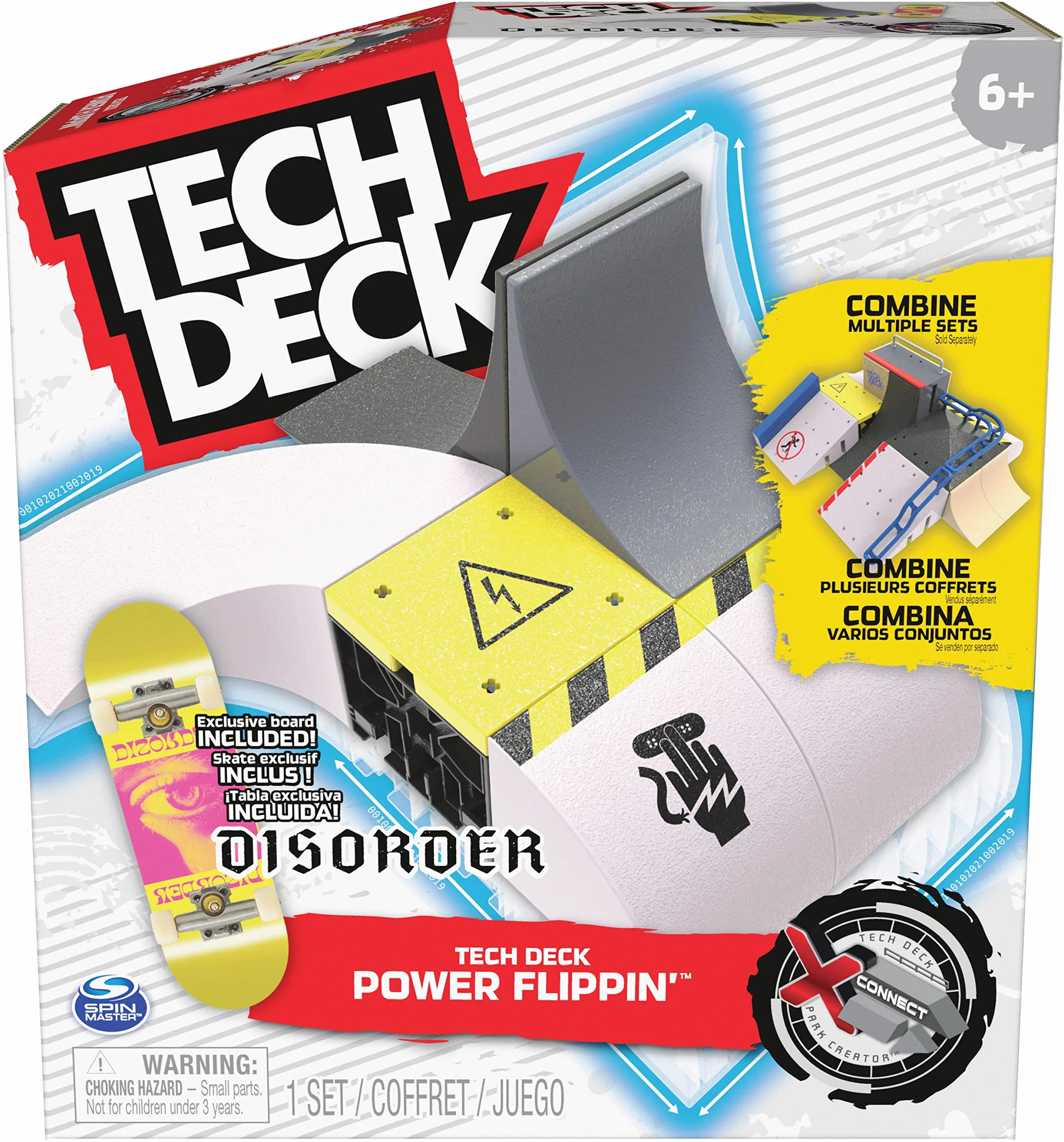 Tech Deck X-Connect Fingerboard z Akcesoriami, Od 6 Lat (losowy zestaw)