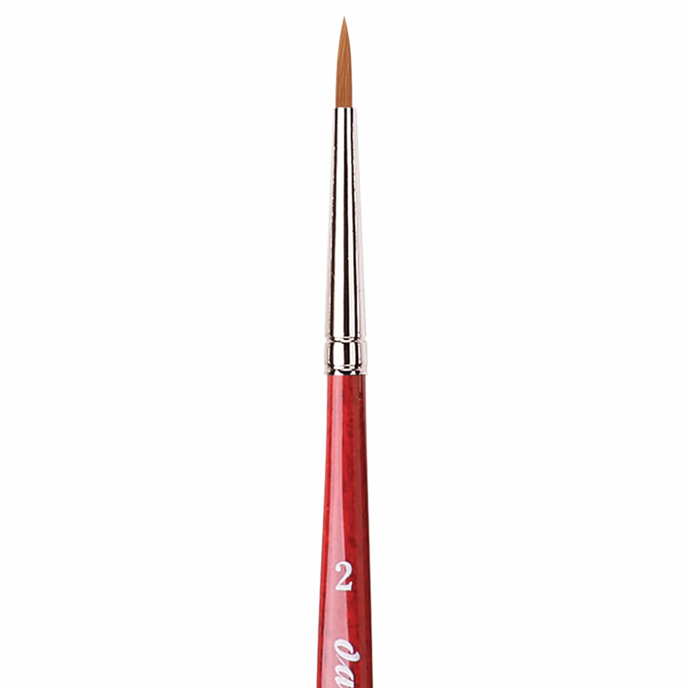 Da Vinci Seria 5580 pędzel do farb wodnych, 2, czerwony, rozmiar 2
