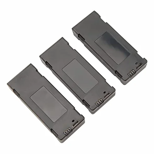 3 sztuki 3,7V 1800mAh 2600mAh akumulator litowy RC Drone do S6 G6 z 3 w 1 kablem ładującym, lekka przenośna bateria RC-drona do E88 E88Pro LSE525 E925Pro (2600 mAh)