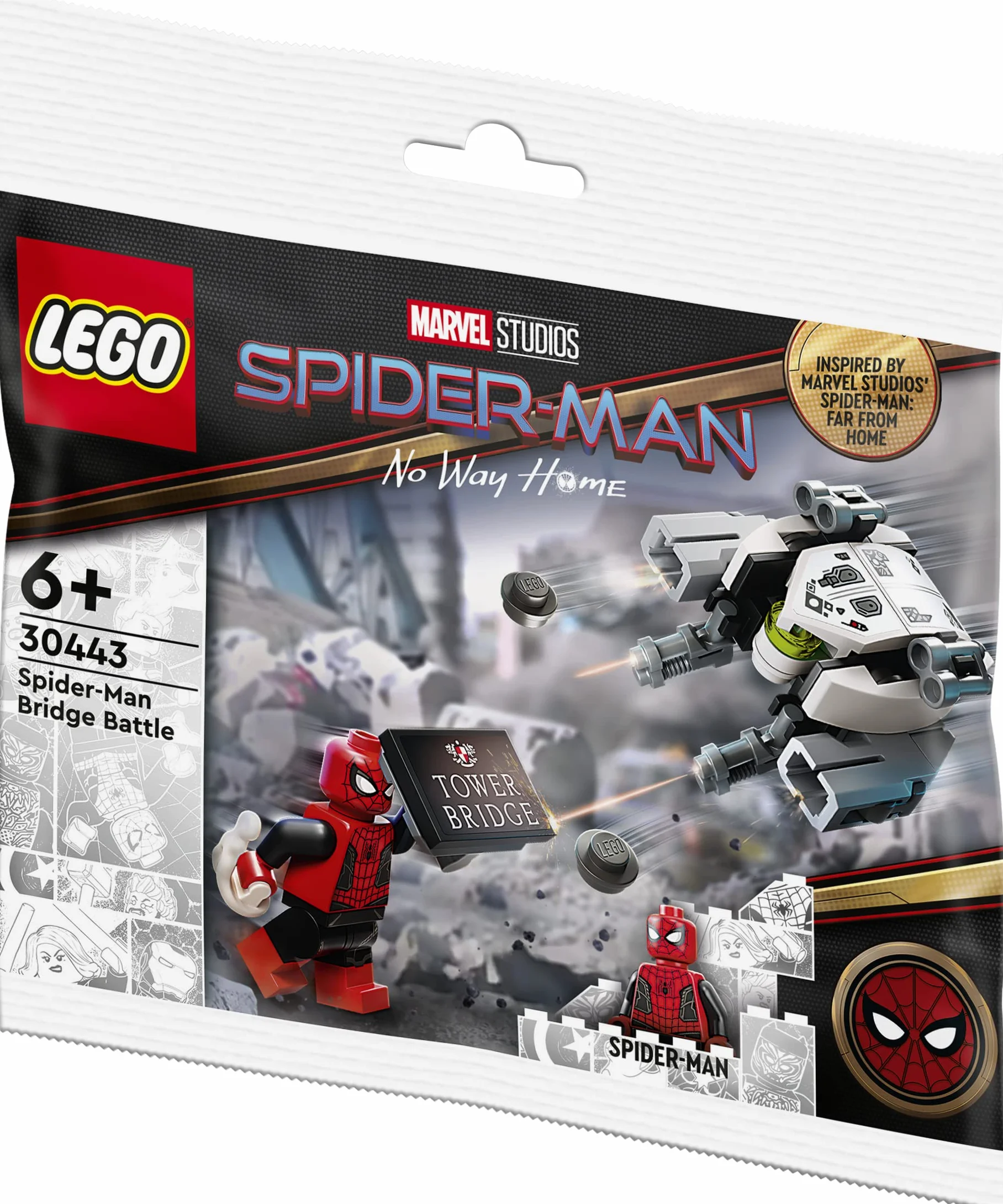 LEGO Super Heroes Spider-Man pojedynek na moÄšcie (30443) [KLOCKI]