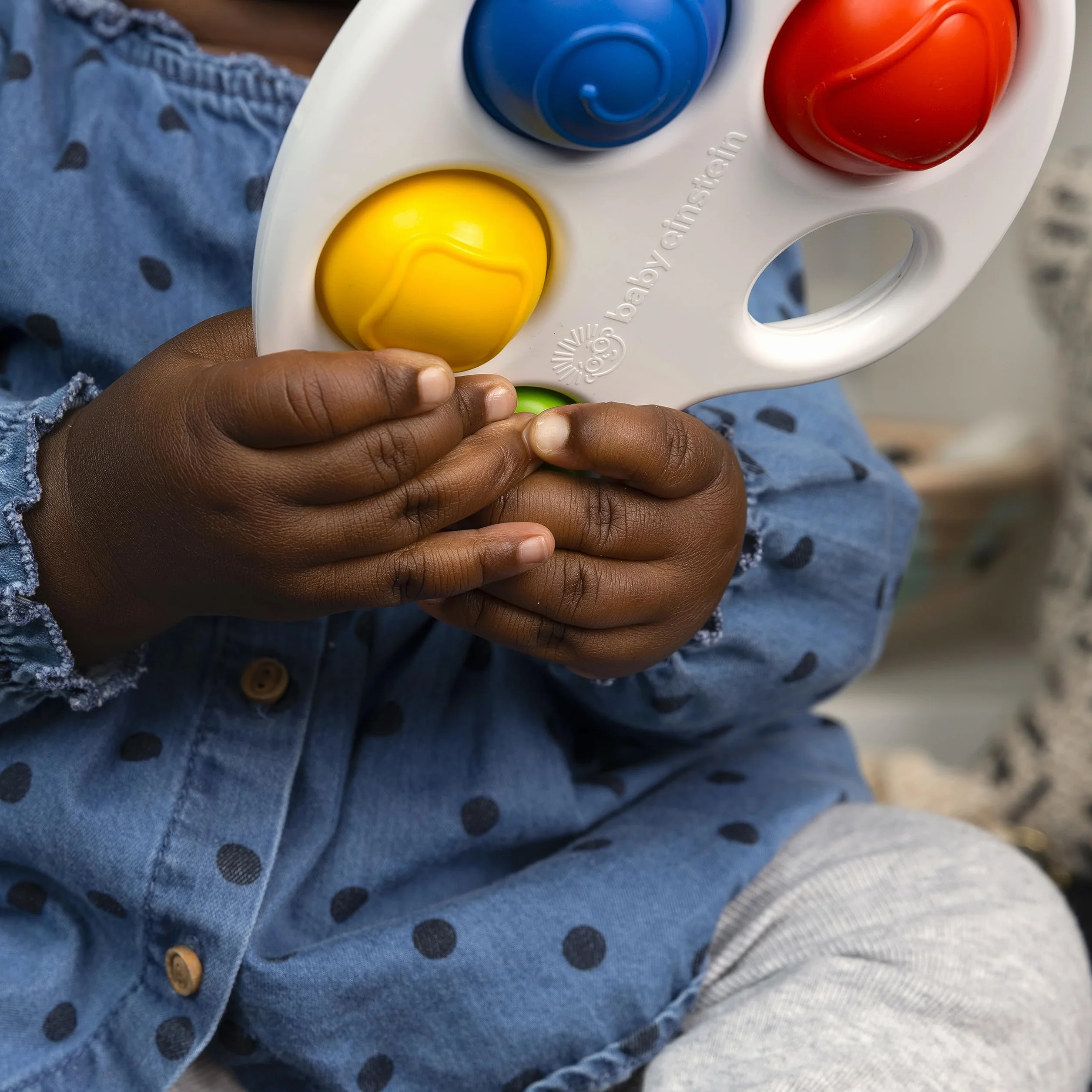 Baby Einstein Color Pop Palette zabawka sensoryczna na 6 miesięcy i więcej