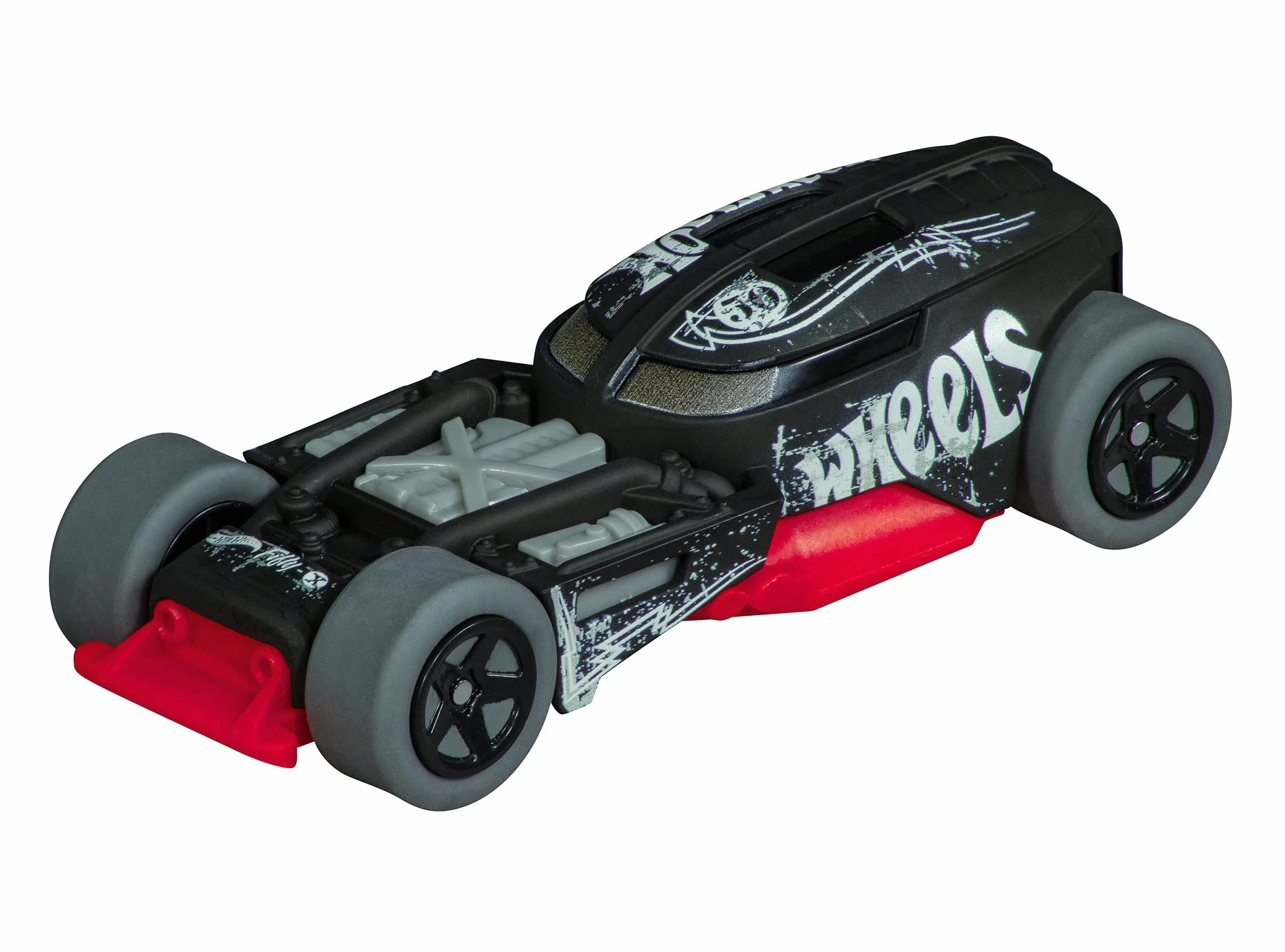 Carrera 20064217 Carrera GO!!! Wyścigówka HW50 Concept skala 1:43 oficjalna licencja Hot Wheels zalecana dla dzieci od 6 lat tor wyścigowy z motywem auta typu stock-car gotowy do zabawy