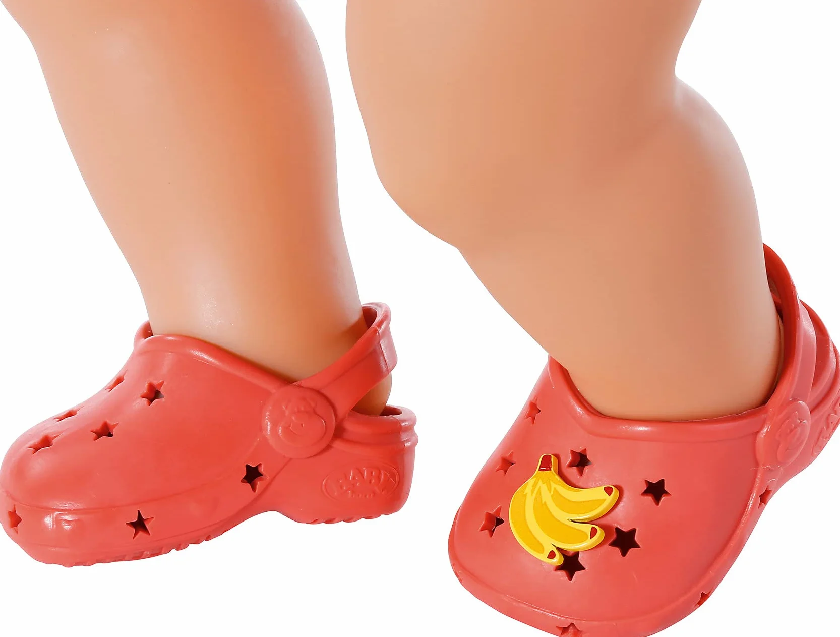BABY born Holiday Shoes with Pins for 43 cm Doll - Four Colourful Decorative Accents - Easy for Small Hands, Creative Play Promotes Empathy & Social Skills, For Toddlers 3 Years & Up