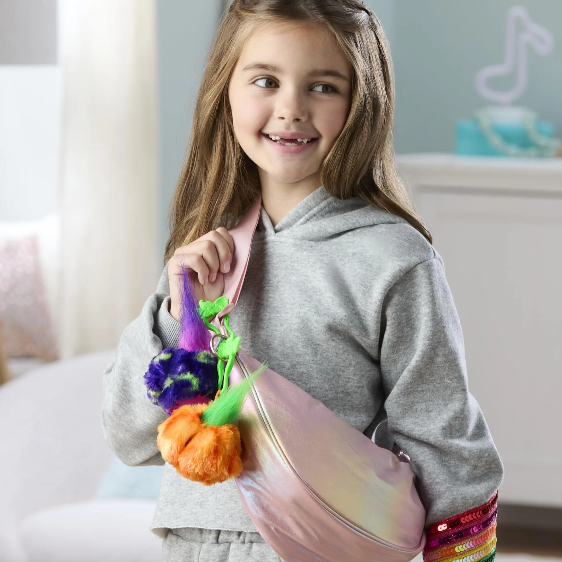 Furby Furblets Mini Friends Trick-Ee & Boo-Kin, elektroniczne pluszowe zabawki, wielokolorowe, prezenty na powrót do szkoły, dla dzieci od 6 lat (tylko Amazon)
