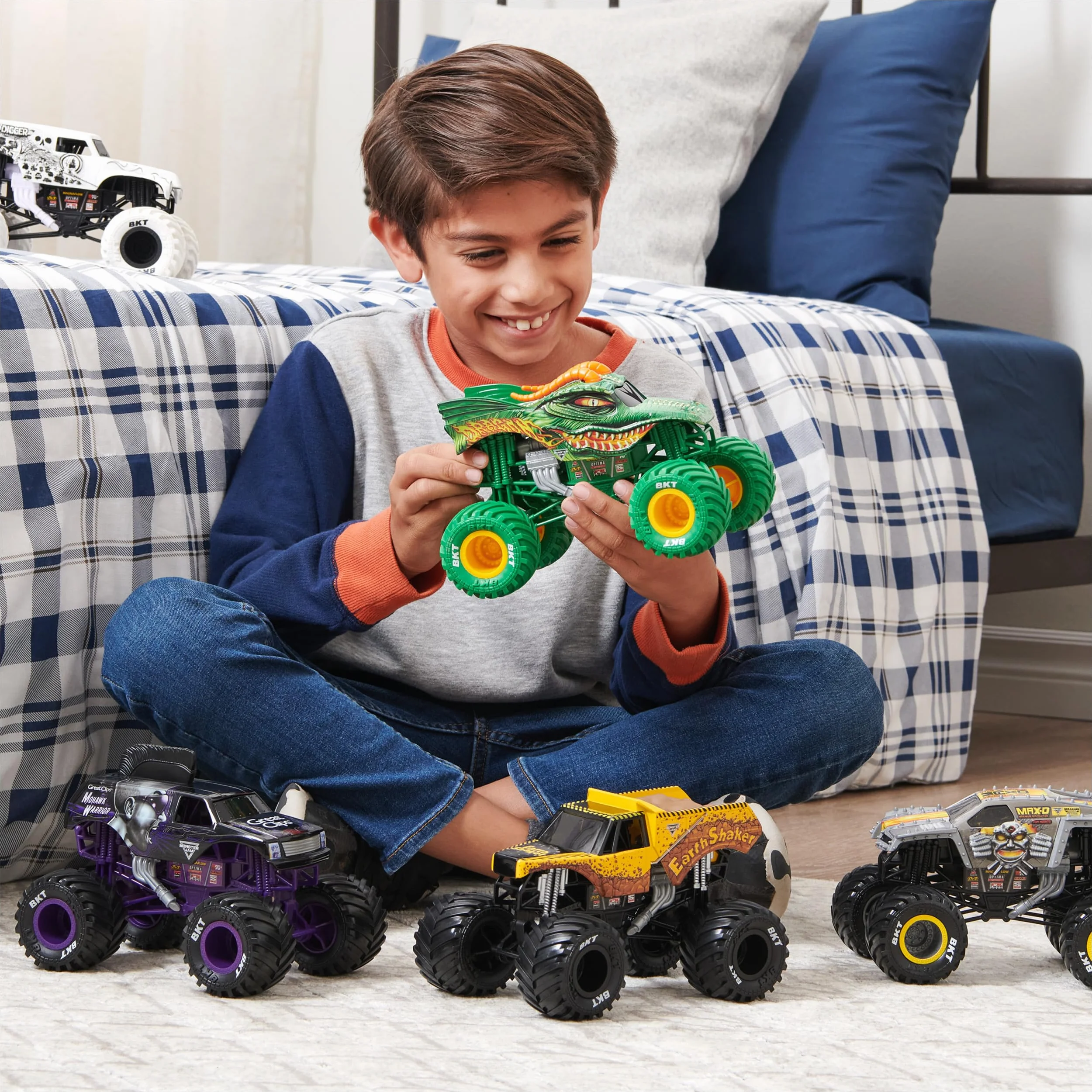 Monster Jam Toy Vehicle Truck 1To24 JCB Digatron M27