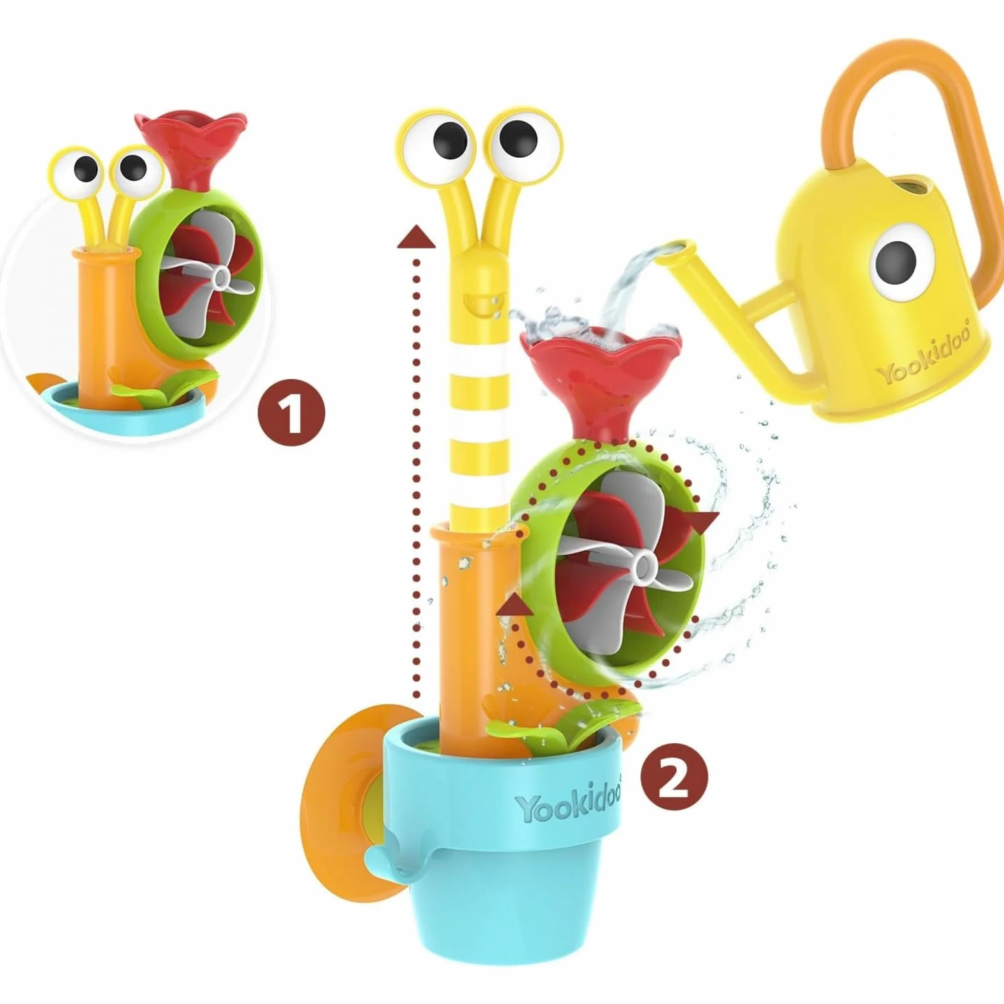 Yookidoo - Pop-Up Water Snail - (YO40219)