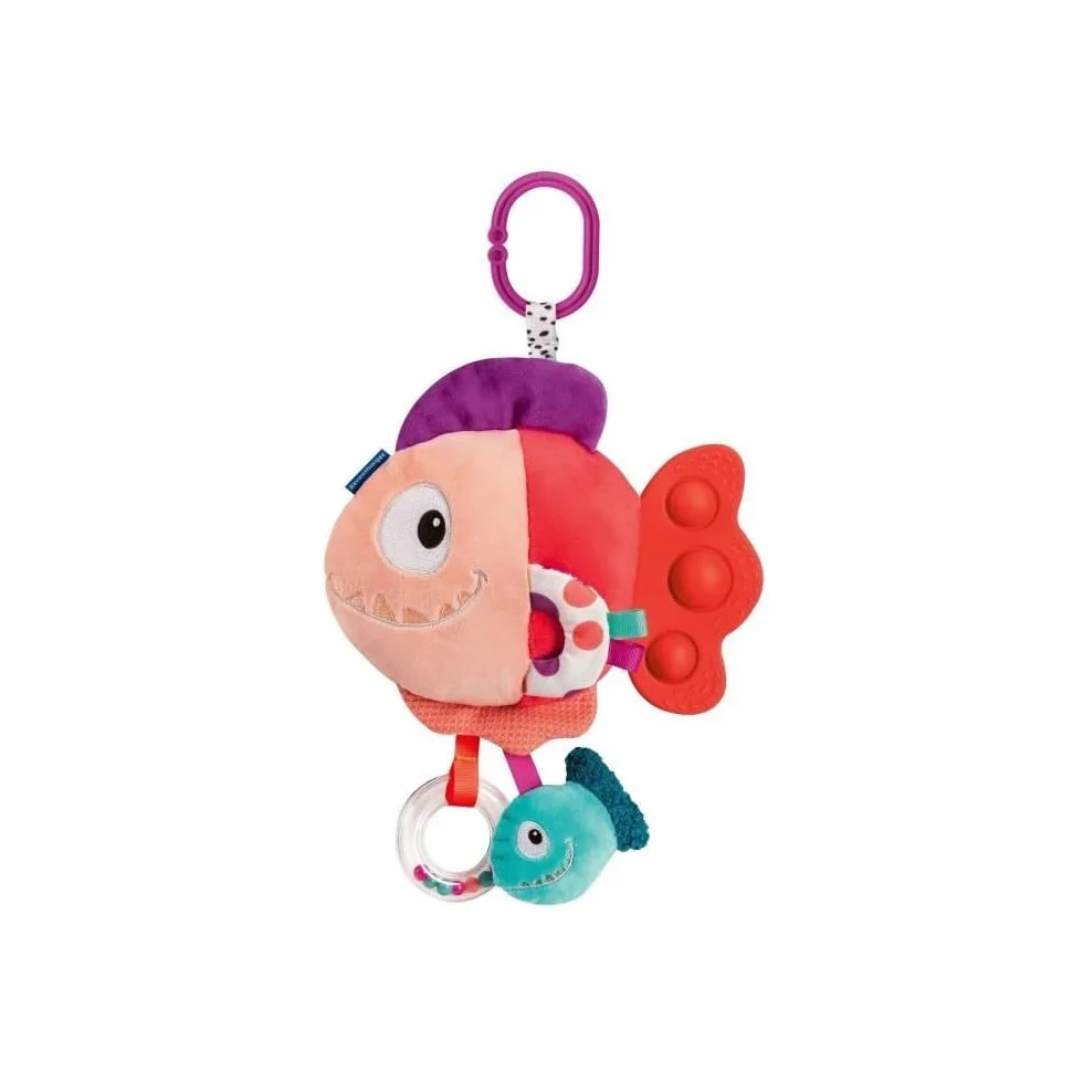 Ravensburger -Play + - Pop it Piranha Red Plusz - Od urodzenia - Wersja francuska - 34015