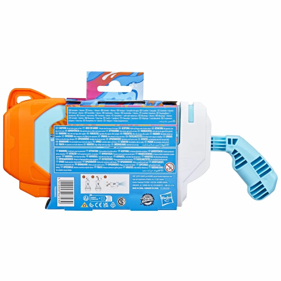 Hasbro Super Soaker Torrent Wyrzutnia Wodna, Wielokolorowy, Od 3 lat