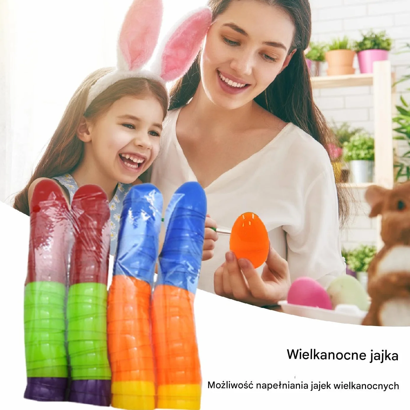 Jajka Wielkanocne Hurtowo - Pojemniki S?odycze Do Nadziewania,36 Sztuk Ma?ych Jajek Wielkanocnych,Dla Dzieci Rodziny Doros?ych Biura Domu Klasy Szkolnej