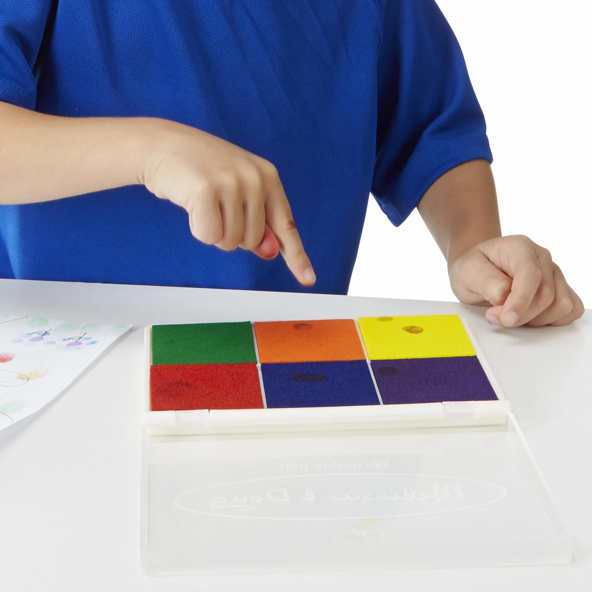 Melissa & Doug 11637 Poduszka do Stempli, Wielokolorowy, ‎16,76 x 13,46 x 2,54 cm; 0,18 g