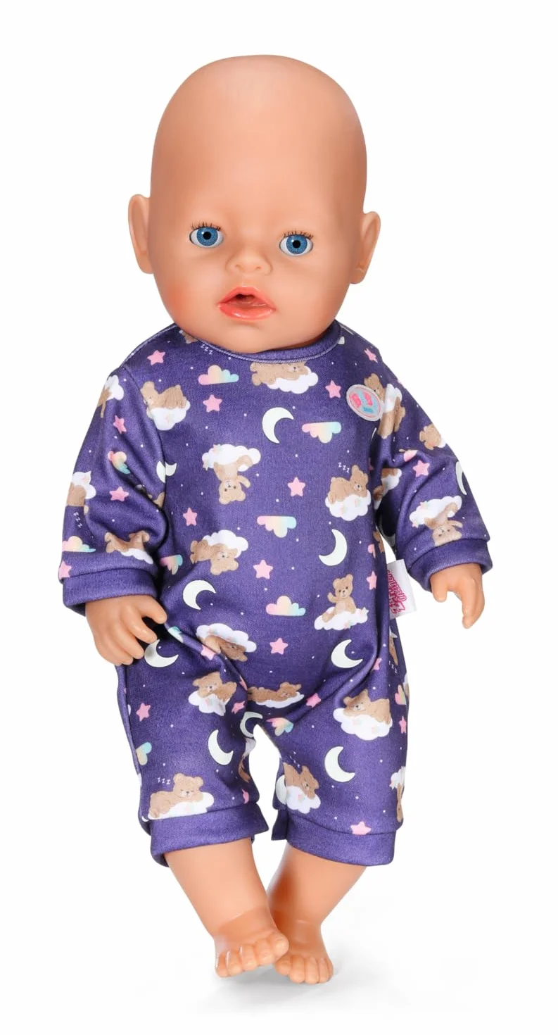 BABY born 836484 Teddy Schlafanzug Glow in The Dark, 43 cm