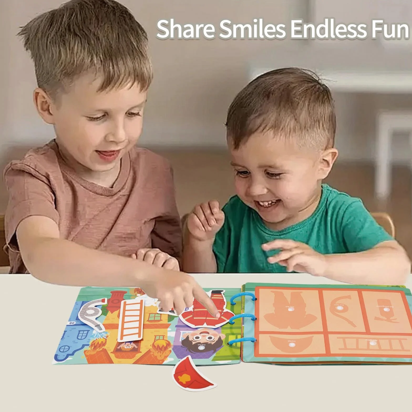 Zabawki Montessori 3 4 5 Lata, Quiet Book, Zabawki dla Dzieci Od 3 Lat, Activity Board Od 4 Roku Życia, Gry Edukacyjne, Prezent dla Dzieci 3-5 Lata Chłopcy Dziewczynki