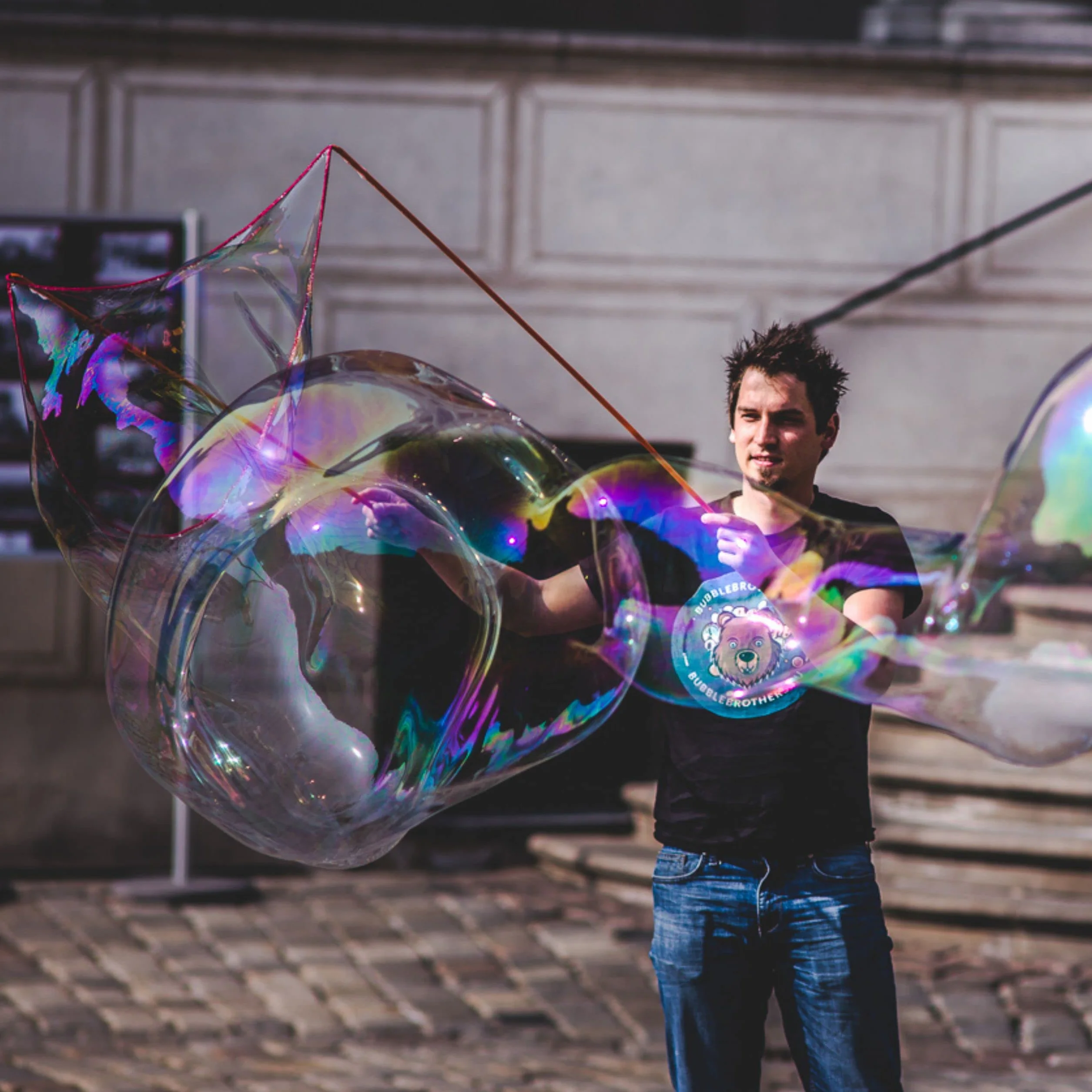 Bubble Brothers Płyn do Baniek mydlanych 2 x 5 Litrów, magiczny proszek do baniek Wielkie Bańki Mydlane na Urodziny Wesele