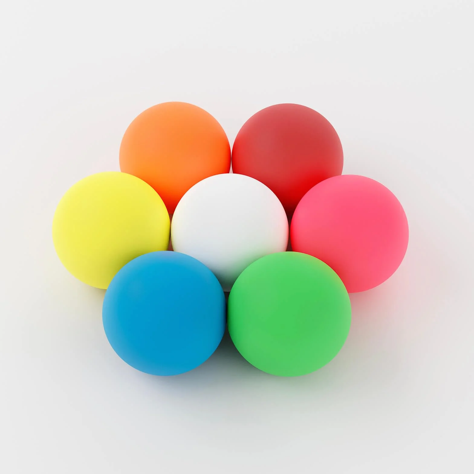 Play Juggling - Piłka do żonglowania dla żonglerów Model Contact Stage Ball - UV Colours (90mm (180gr)) - matt