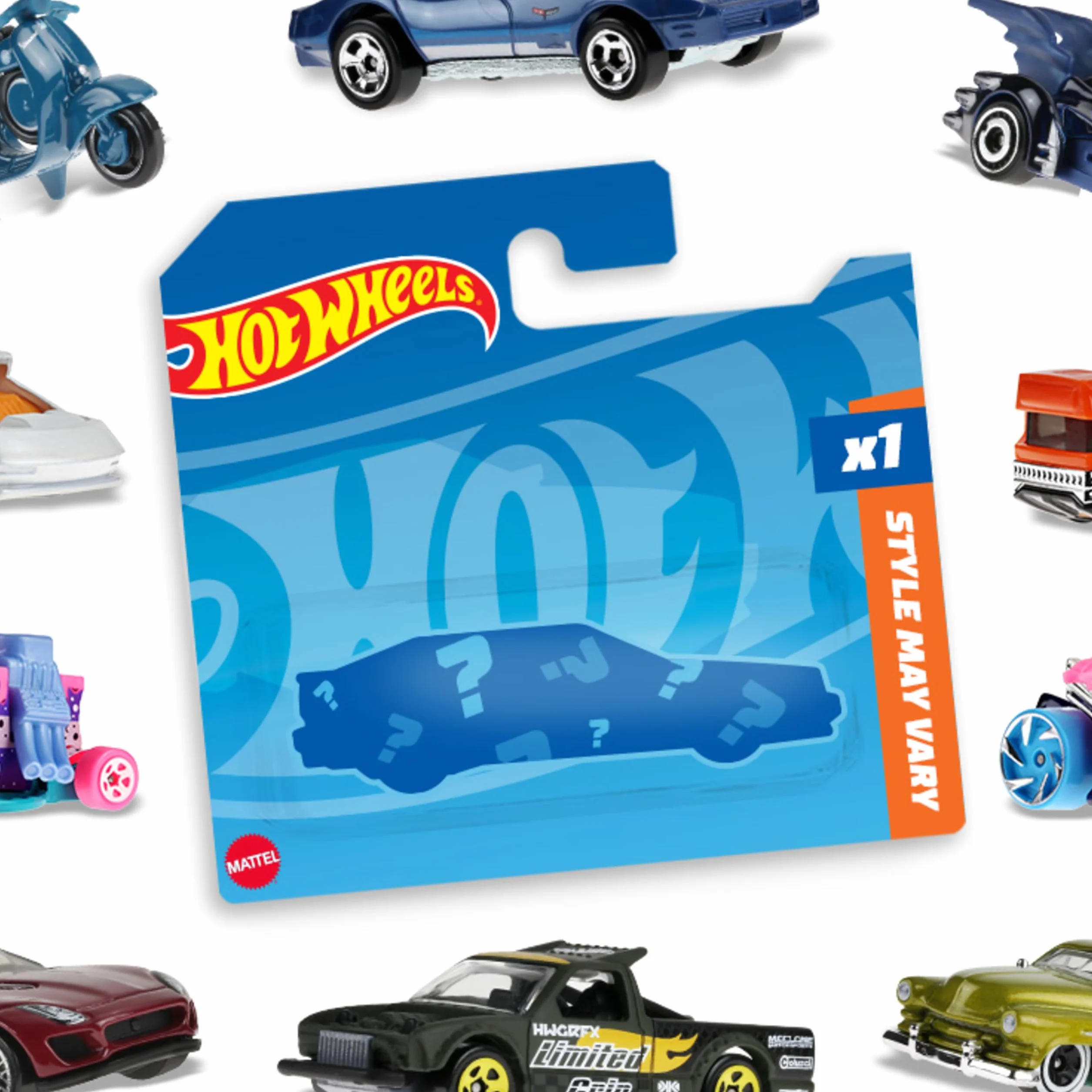 Hot Wheels 05785 – przypadkowe samochody/modele pojazdów, po 1 pojeździe, 1 opakowanie, (model sortowany), zabawki od 3 lat
