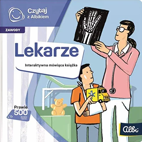 Albik Czytaj z Albikiem książka Zawody Lekarze