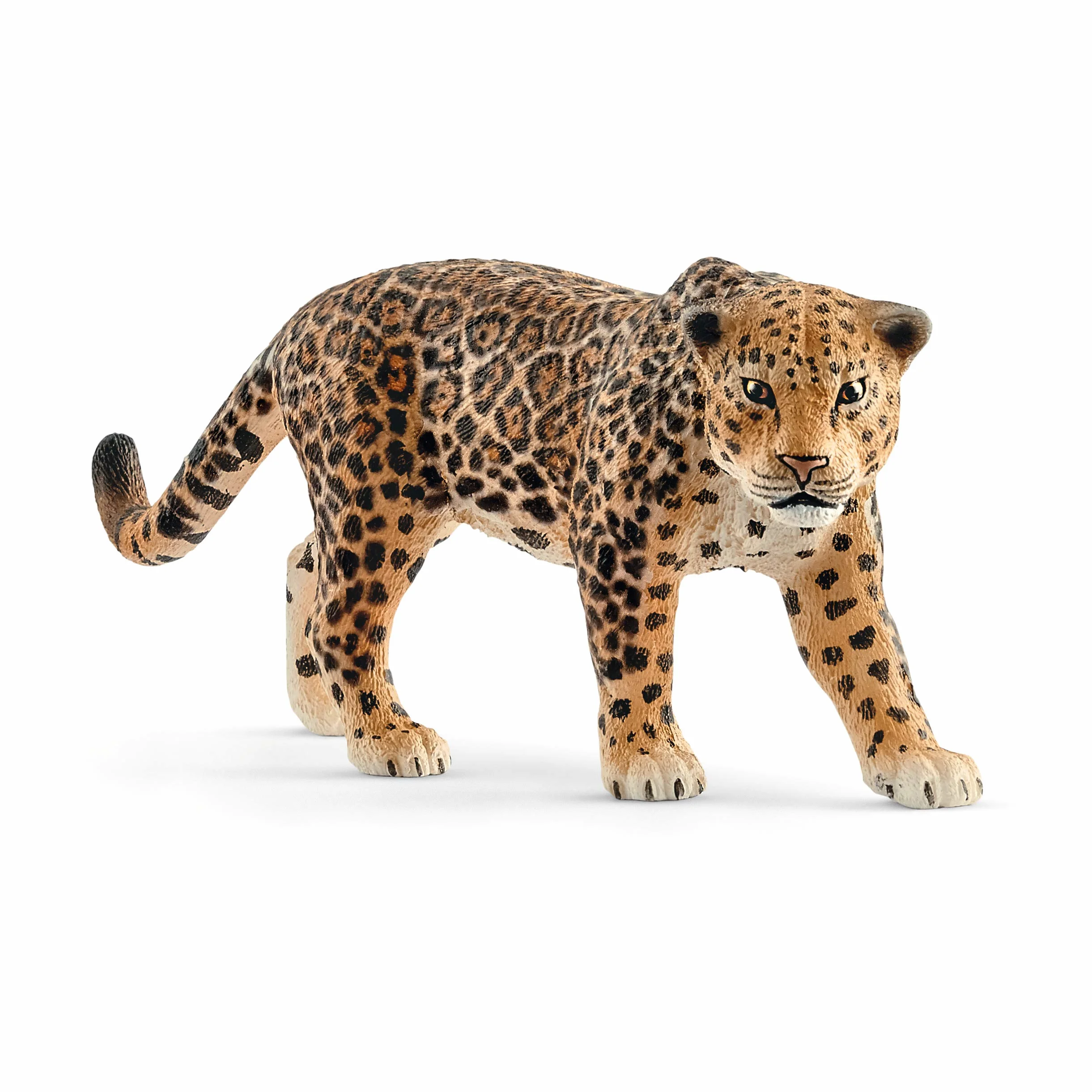 schleich WILD LIFE | Jaguar 14769 | Realistyczna, szczegółowo odwzorowana figurka dzikiego kota z dżungli | Zabawka ze zwierzętami do kreatywnej zabawy | Prezent dla dzieci od 3 lat | 12 x 4 x 6 cm