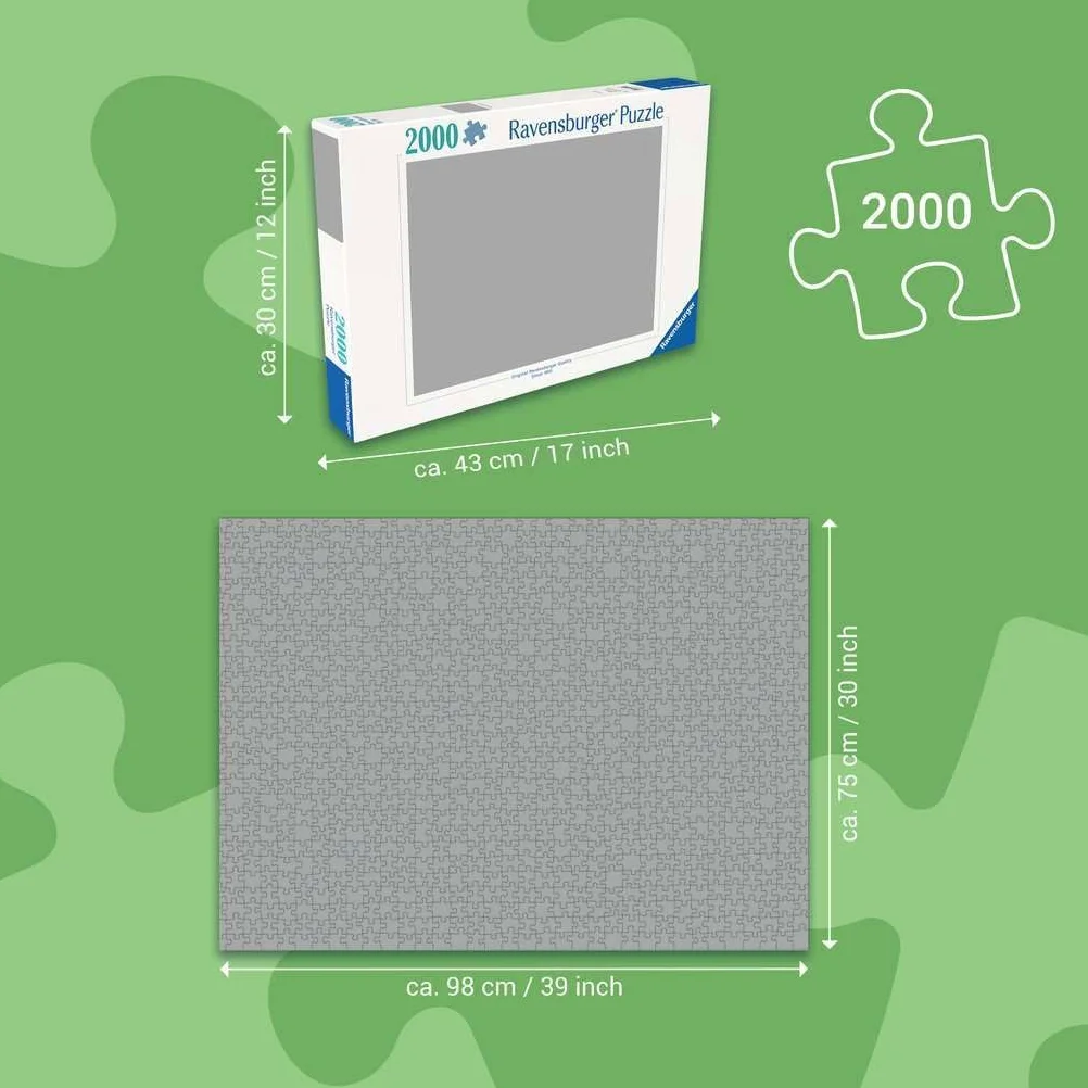 Ravensburger 17299 Puzzle, Wielokolorowy, 2000 Elementów