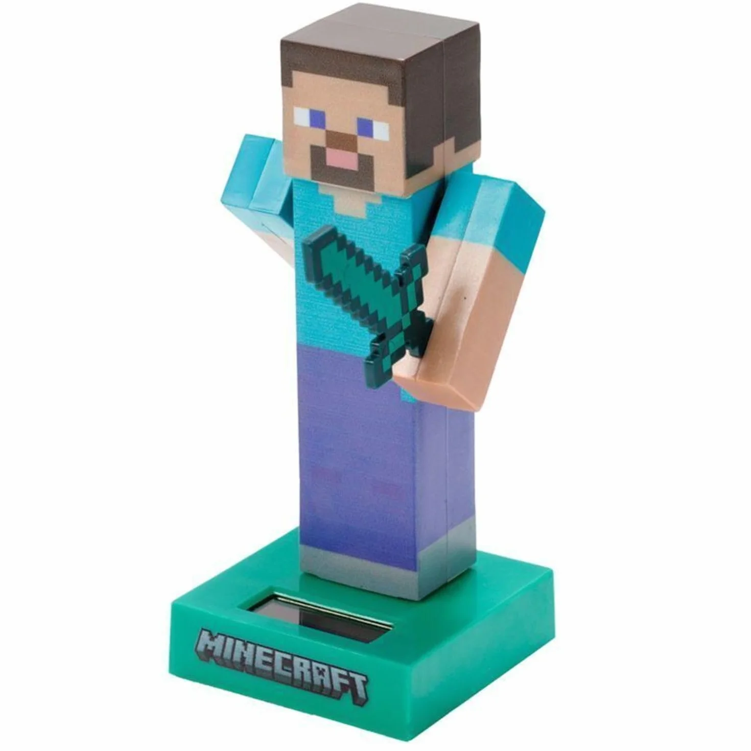 Puckator Steve-Minecraft Solar Pal, Wielobarwny, FF139
