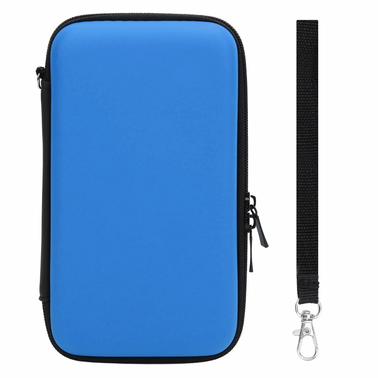 Futerał do Przenoszenia Konsoli do Gier, Twarda Torba Podróżna Ochronna na Nowe 2DS XL, 2DS LL, NOWOŚĆ 3DS, 3DS z 8-gniazdowym Uchwytem na Kartridże, Lekka i Przenośna,