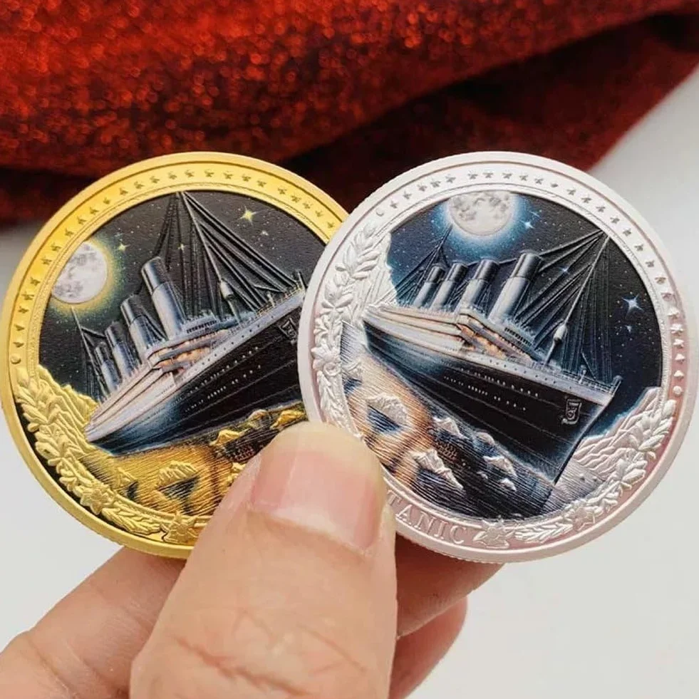 Monety kolekcjonerskie Titanic: 1912 Rms Memorial Medal, Moneta Wyzwania Światowego Dziedzictwa, Monety kolekcjonerskie Titanica, Titanic prezenty dla mężczyzn, kobiet