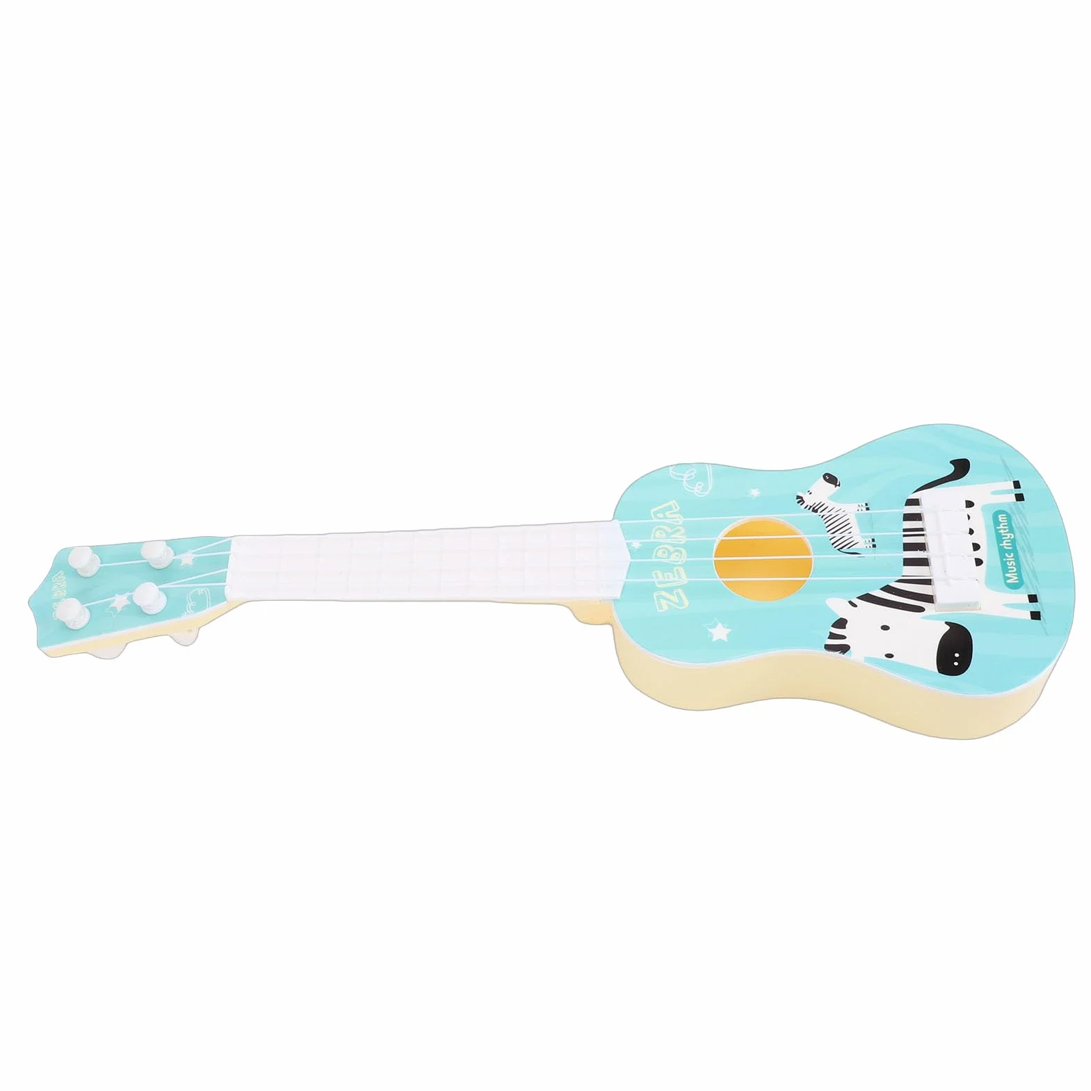 Topiky Symulacja Gitary Ukulele, Dziecięca Gitara Ukulele, Gitara Klasyczna Zabawka Muzyczna, Układany Edukacyjny Instrument Muzyczny Wczesna Nauka Muzyczna Zabawka, (BLUE)