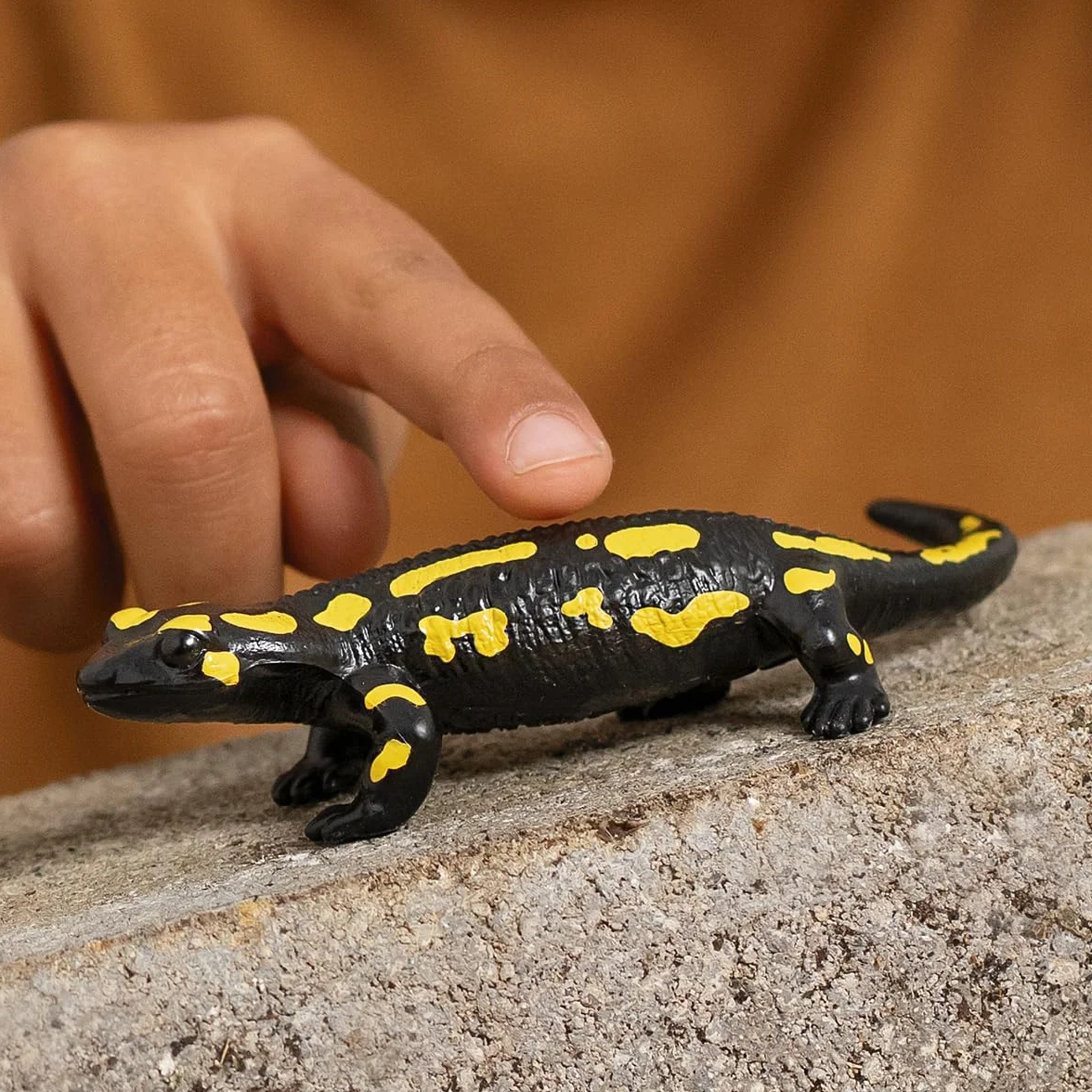 schleich 14870 Jaszczur ognisty, od 3 lat, WILD LIFE - figurka, 7 x 10 x 3 cm