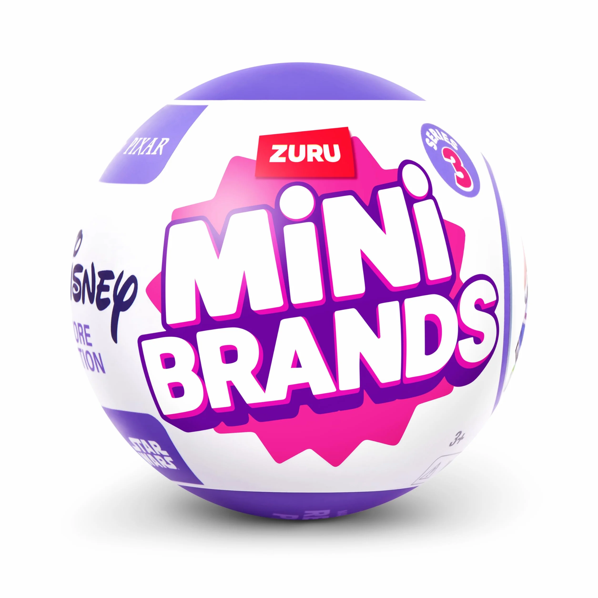 Mini Brands 77494, (1 kapsułka) Disney Minis, seria 3, 1 kapsułka