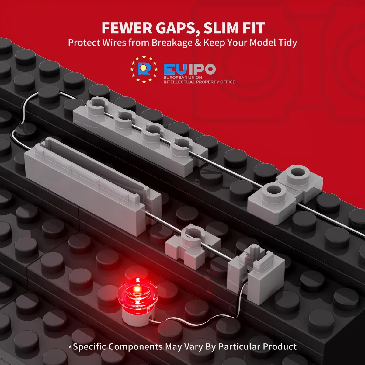 BRIKSMAX Oświetlenie do fontanny Lego Trevi 21062 - kompatybilne z modelem Architecture - bez zestawu