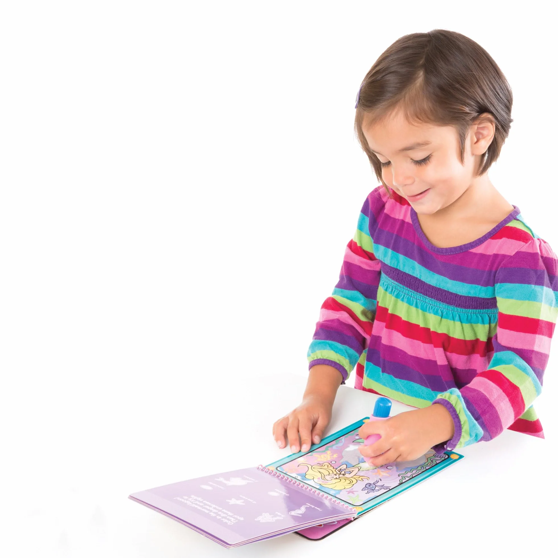 Melissa & Doug - Water Wow! Wróżka Fabuła| kolorowanka wodna | Książka aktywności Dla dzieci| Tablice do kolorowania wielokrotnego użytku | zabawka podróżna | 3+ | prezent dla chłopca lub dziewczynki