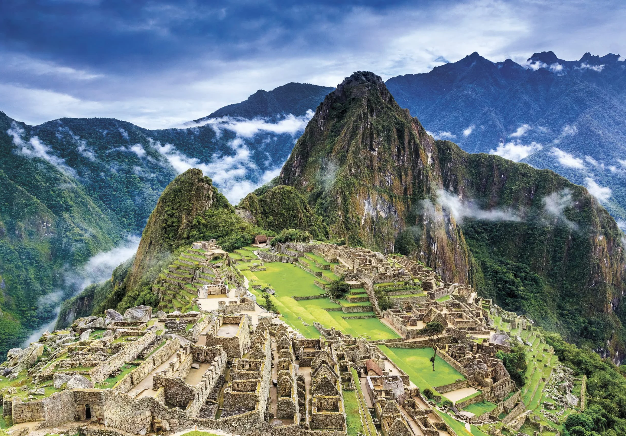 Clementoni Collection-Machu Picchu-1000 sztuk puzzli dla dorosłych, wyprodukowane we Włoszech, wielokolorowe, 39770