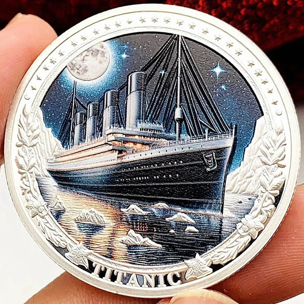 Monety kolekcjonerskie Titanic: 1912 Rms Memorial Medal, Moneta Wyzwania Światowego Dziedzictwa, Monety kolekcjonerskie Titanica, Titanic prezenty dla mężczyzn, kobiet