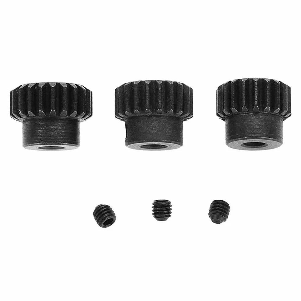 Zestaw kół zębatych VGEBY RC Car, hartowany 3,175 mm 13-15T, 16-18T, 19-21T, 21T-23T, chromowana stal, 48DP 1/10 (19T, 20T, 21T), akcesoria do modeli samochodów