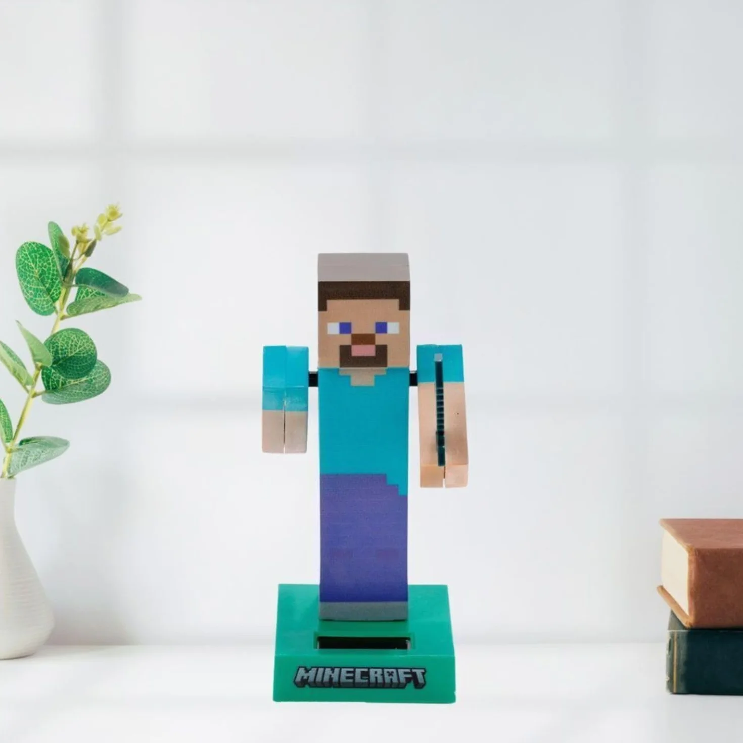 Puckator Steve-Minecraft Solar Pal, Wielobarwny, FF139