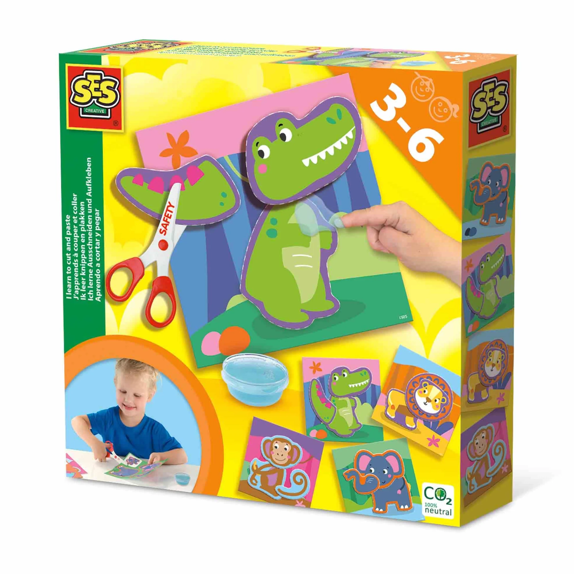 SES Creative 14042 I Learn to Cut and Paste, różne